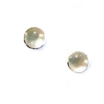 Sterling Silver Post Earrings- Mother of Pearl