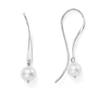 Sterling Silver  Earrings- Freshwater Pearl