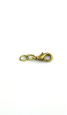 1" Gold finish Extender for Firefly Pendants, Necklaces & Bracelets