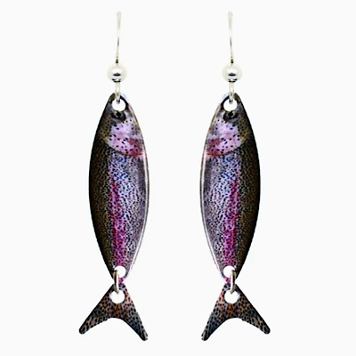 Dâ€™ears Earrings- Rainbow Trout