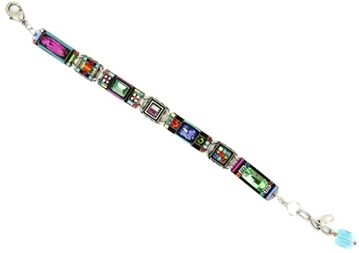 Firefly Multi Color Baguette Bracelet