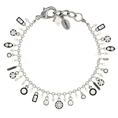 Firefly Bracelet- Delicate Mosaic-White