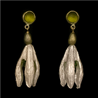 Snowdrops Post Earrings