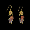 French Bouquet Dangle Earrings