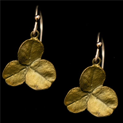 Clover 3 Leaf Dangle Earrings