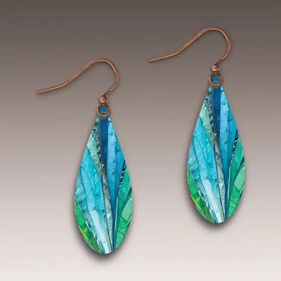Waterfall Crash Dew Drop Earrings
