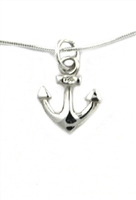 Sterling Silver Petite Anchor Pendant