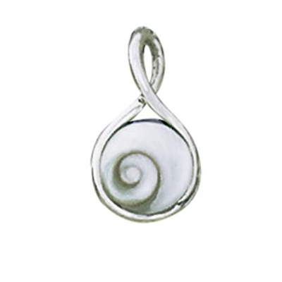 Sterling Silver Pendant- Shiva Shell