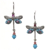 Firefly Earrings-Dragonfly-Turquoise