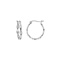 Sterling Silver Hoop Earrings