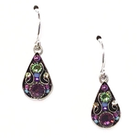 Firefly Earrings-Small Drop-Amethyst