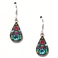 Firefly Earrings-Small Drop-Light Turquoise