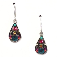 Firefly Earrings-Small Drop-Multi Color