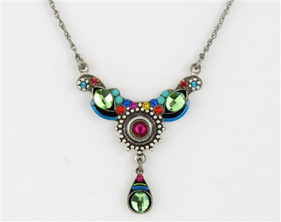 Firefly Necklace-Organic-Multi Color