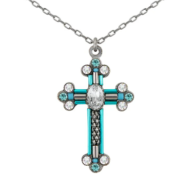 Firefly Fancy Cross Pendant- Ice