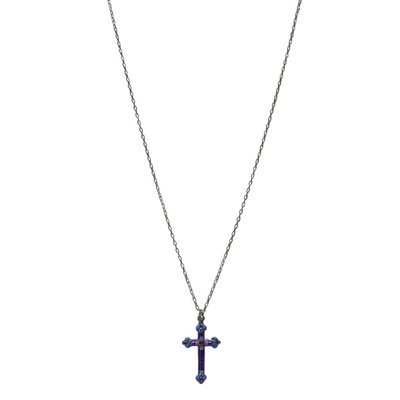 Firefly Dainty Color Cross- Purple