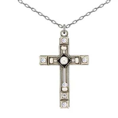 Firefly Large Cross- White
