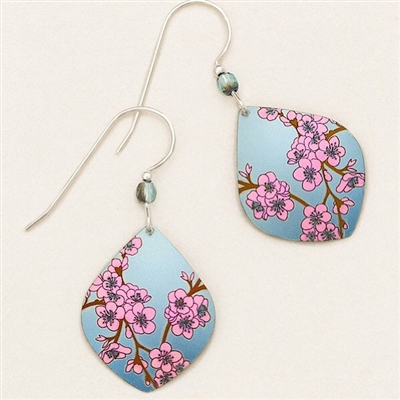 Holly Yashi Earrings- Spring in Bloom- Light Blue