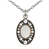 Firefly Mosaic Pendant- Snow