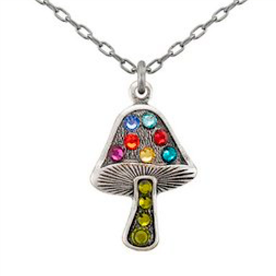Firefly Necklace-Single Mushroom-Multi Color