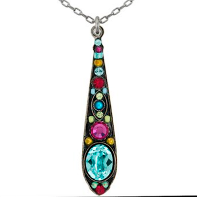 Firefly Necklace-Stiletto-Light Turquoise