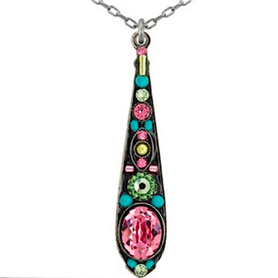 Firefly Necklace-Stiletto-Rose