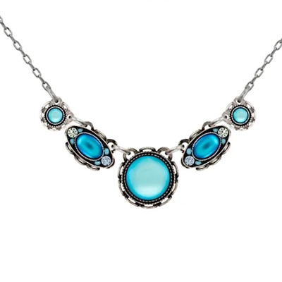 Firefly Necklace-Moonlight Collection -Light Blue