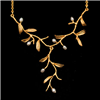 Night Willow Statement Necklace