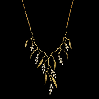 Weeping Willow Statement Necklace