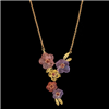 French Bouquet Adjustable Necklace