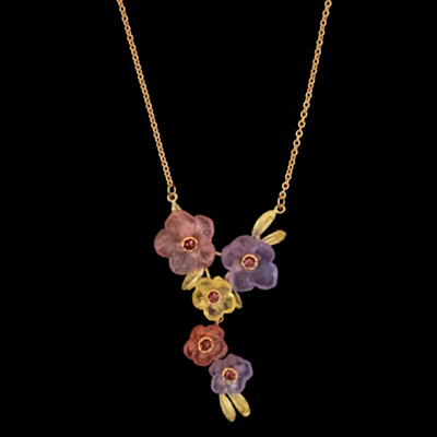 French Bouquet Adjustable Necklace
