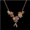 French Bouquet Adjustable Necklace
