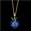 Cornflower Pendant Necklace