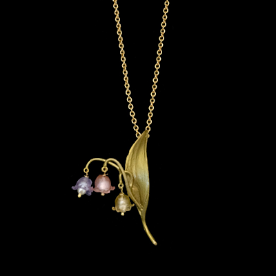 Lily of the Valley Multi Color Pendant