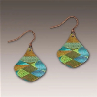 Rolling Hills Abstract Ginkgo Earrings