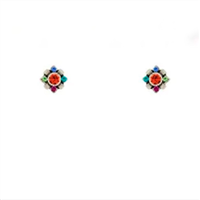 Firefly Post Earrings- Dulce Mini- Multi Color