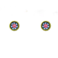 Firefly Post Earrings- Petite Flower- Periwinkle