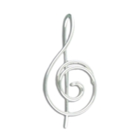 Sterling Silver "Double Swirl" Earrings