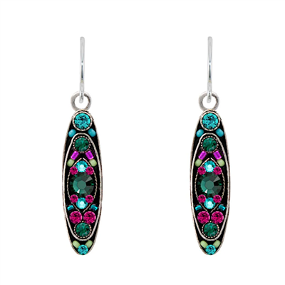 Firefly Earrings-Sparkle- Emerald