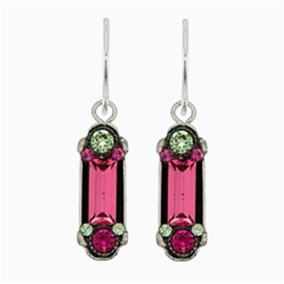 Firefly Earrings- La Dolce Vita Petite Oval Earrings- Rose