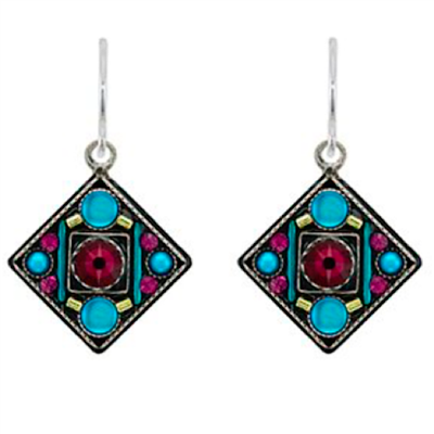 Firefly Earrings- Moonlight Collection- Bermuda Blue