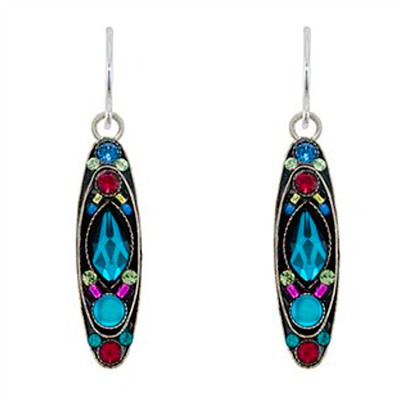 Firefly Earrings- Moonlight Collection- Bermuda Blue