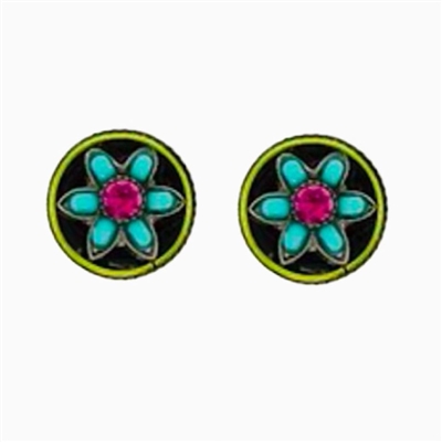 Firefly Petite Post Earrings- Turquoise