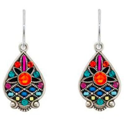 Firefly Earrings- Filigree Drop Collection-Multi Color