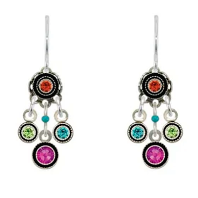 Firefly Drop Earrings-Bubbly Collection-Multi Colored