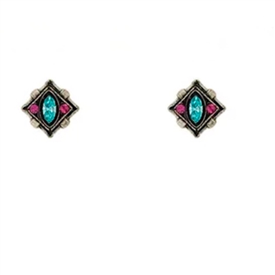Firefly Petite Post Earrings-Multi Colored
