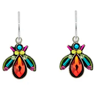 Firefly Earrings-Bee-Multi Color