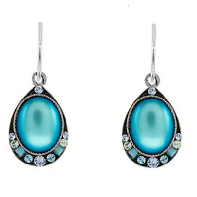 Firefly Drop Earrings-Moonlight Collection-Light Blue