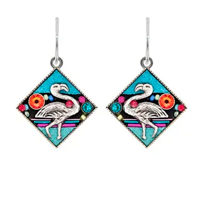 Firefly  Earrings- Flamingo-Multi Color
