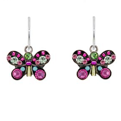 Firefly  Earrings- Petite Butterfly- Rose